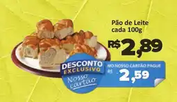 Supermercados Savegnago Pão de Leite cada oferta