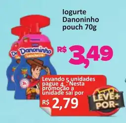 Supermercados Savegnago logurte Danoninho pouch oferta