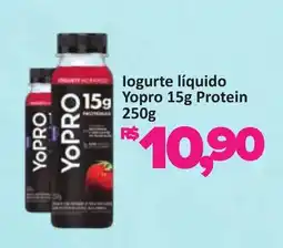 Supermercados Savegnago logurte líquido 15g Yopro 15g Protein oferta