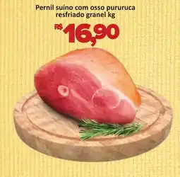Supermercados Savegnago Pernil suíno com osso pururuca resfriado granel oferta