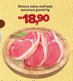 Supermercados Savegnago Bisteca suína resfriada pururuca granel oferta