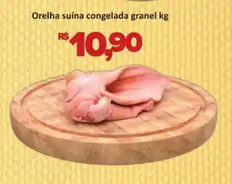 Supermercados Savegnago Orelha suína congelada granel oferta