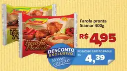 Supermercados Savegnago Farofa pronta Siamar oferta