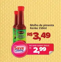 Supermercados Savegnago Molho de pimenta Kenko oferta