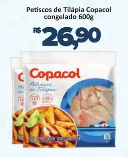 Supermercados Savegnago Petiscos de Tilápia Copacol congelado oferta
