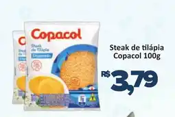 Supermercados Savegnago Steak de tilápia Copacol oferta