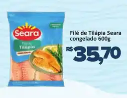 Supermercados Savegnago Filé de Tilápia Seara congelado oferta