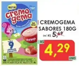 Fênix Supermercados Cremogema sabores oferta