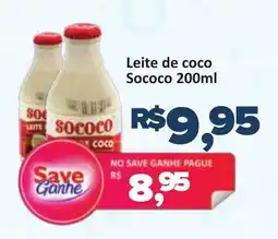 Supermercados Savegnago Leite de coco Sococo oferta