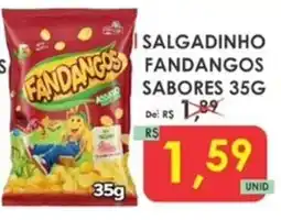 Fênix Supermercados Salgadinho fandangos sabores oferta