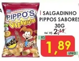Fênix Supermercados Salgadinho pippos sabores oferta