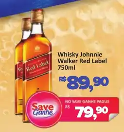 Supermercados Savegnago Whisky Johnnie Walker Red Label oferta