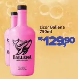 Supermercados Savegnago Licor Ballena oferta