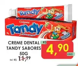 Fênix Supermercados Creme dental tandy sabores oferta
