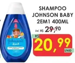 Fênix Supermercados Shampoo johnson baby 2em1 oferta