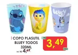 Fênix Supermercados Copo plasutil bluey todos oferta
