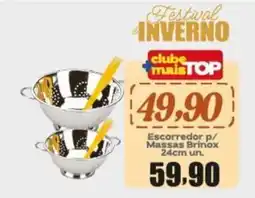 Rede Top Escorredor p/ Massas Brinox 24cm un. oferta