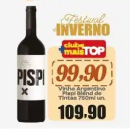 Rede Top Vinho Argentino Pispi Blend de Tintas oferta