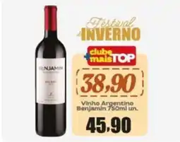 Rede Top Vinho Argentino Benjamin oferta