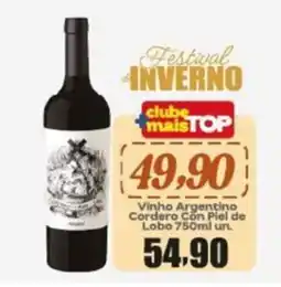 Rede Top Vinho Argentino Cordero Con Piel de Lobo oferta