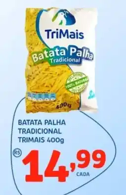 Bergamais Supermercados Batata palha tradicional trimais oferta