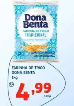 Bergamais Supermercados Farinha de trigo dona benta oferta