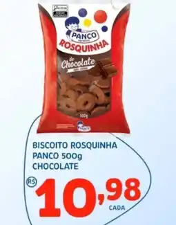 Bergamais Supermercados Biscoito rosquinha panco chocolate oferta