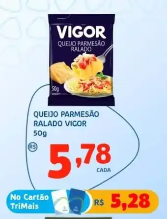 Bergamais Supermercados Queijo parmesão ralado vigor oferta
