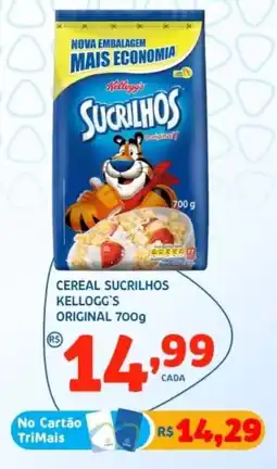 Bergamais Supermercados Cereal sucrilhos kellogg's original oferta