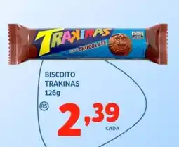Bergamais Supermercados Biscoito trakinas oferta