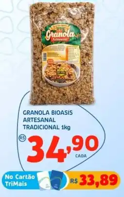 Bergamais Supermercados Granola bioasis artesanal tradicional oferta