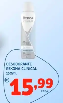 Bergamais Supermercados Desodorante rexona clinical oferta