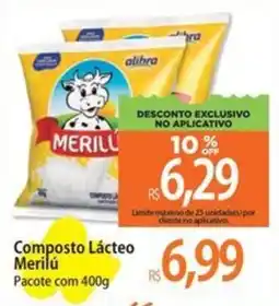 Atacadão Composto Lácteo Merilú Pacote oferta