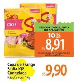 Atacadão Coxa de Frango Sadia IQF Congelada Pacote oferta