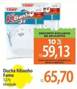 Atacadão Ducha Kibanho Fame 127v Unidade oferta