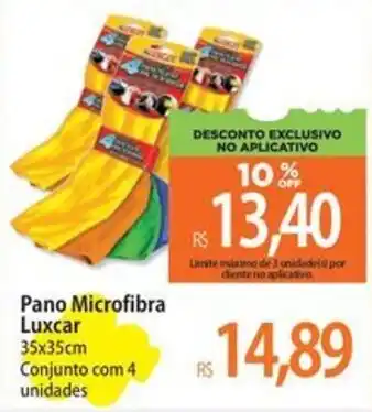 Pano Microfibra Luxcar
