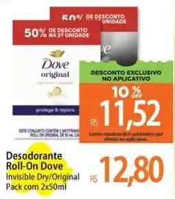 Atacadão Desodorante Roll-On Dove oferta