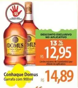 Atacadão Conhaque Domus Garrafa oferta