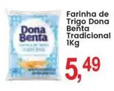 Federzoni Supermercados Farinha de Trigo Dona Benta Tradicional oferta