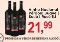 Federzoni Supermercados Vinho Nacional oferta