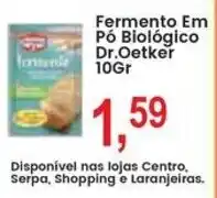 Federzoni Supermercados Fermento Em Pó Biológico Dr.Oetker oferta