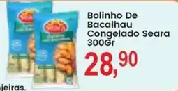 Federzoni Supermercados Bolinho De Bacalhau Congelado Seara oferta