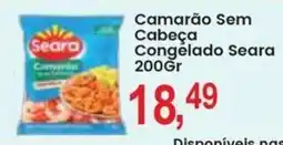 Federzoni Supermercados Camarão Sem Cabeça Congelado Seara oferta