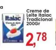 Federzoni Supermercados Creme de Leite Italac Tradicional oferta