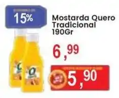 Federzoni Supermercados Mostarda Quero Tradicional oferta