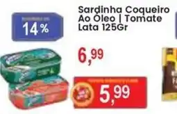 Federzoni Supermercados Sardinha Coqueiro Ao Óleo | Tomate Lata oferta