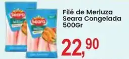 Federzoni Supermercados Filé de Merluza Seara Congelada oferta