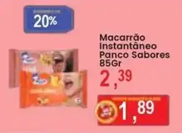 Federzoni Supermercados Macarrão Instantâneo Panco Sabores oferta