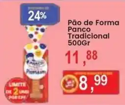 Federzoni Supermercados Pão de Forma Panco Tradicional oferta