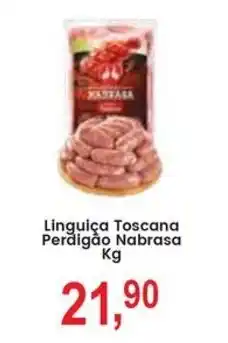 Federzoni Supermercados Linguiça Toscana Perdigão Nabrasa oferta
